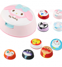 캐릭터 물티슈 케이스+물티슈 / 도라에몽 키티 피카츄 마이멜로디 피카츄 호빵맨 시나몬롤