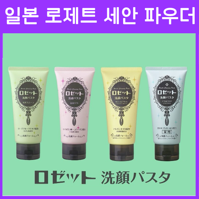 로제트 세안 파우더 폼클렌징 120g 4종