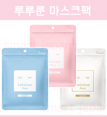 루루룬 마스크팩 7매입 / 일본 마스크팩