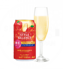 일본 아사히 스타일밸런스 사과스파클링 무알콜 논알콜 350ml