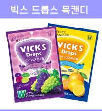 VICKS 빅스 드롭스 목캔디 2종