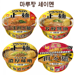 마루짱 세이멘 컵라면 4종