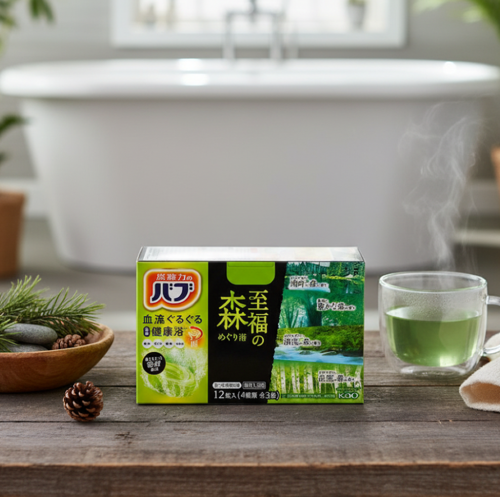 카오 바브 입욕제 숲 시리즈 12개입
