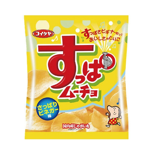 슷빠무쵸 새콤한 비네거맛 _ 새콤한 포테토칩