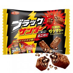 유라쿠제과 블랙썬더 미니 초콜릿바 / 일본 초코바