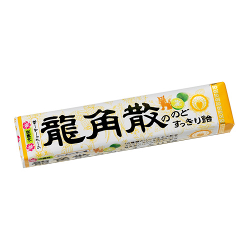 용각산 목캔디 시크맛 사탕 스틱형 (10개입)