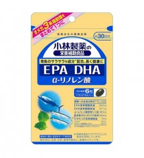 고바야시 EPA DHA α- 리놀렌 약 30일분 180정
