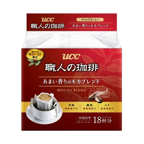 UCC장인의 커피 드립 [18개입 대용량] (모카 브렌드 맛)