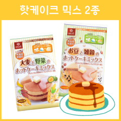 일본 하쿠바쿠 핫케이크 믹스 2종